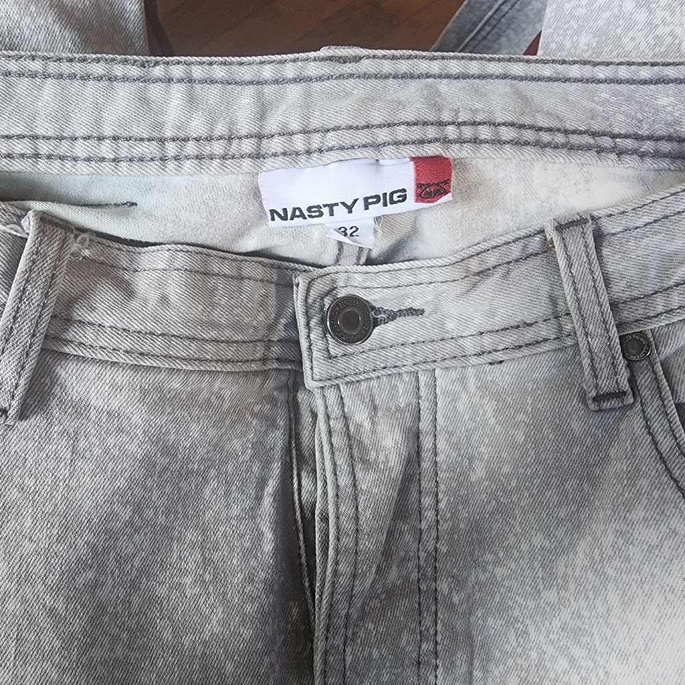 Nasty Pig Acid Wash Jeans